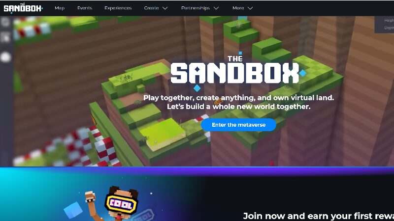 Sandbox-plokiahela-mängude-arendusfirma