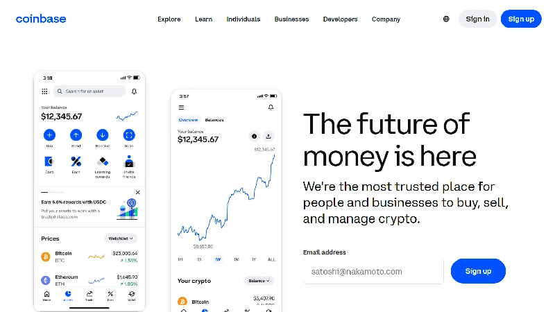 Coinbase-p2p-krüptovahetus