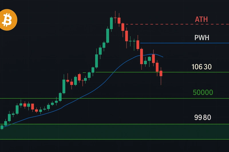 BTC Garfield päevane TA, autor Mako Sharks