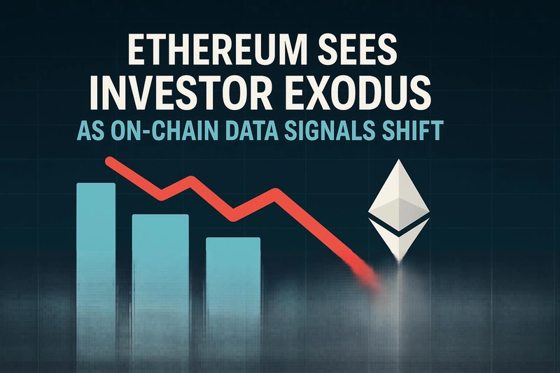 Ethereum näeb investorite väljarännet, kuna ketis olevad andmed näitavad muutusi